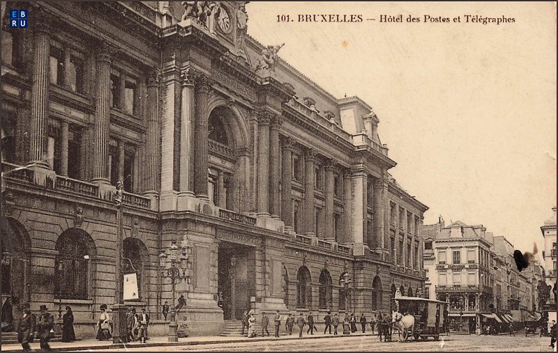 La place de la Monnaie d'antan - 1000 Bruxelles - Pentagone